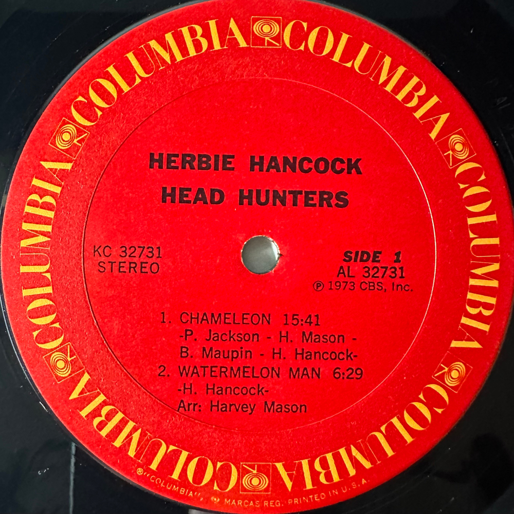Herbie Hancock ‎– Head Hunters (США 1973г.)