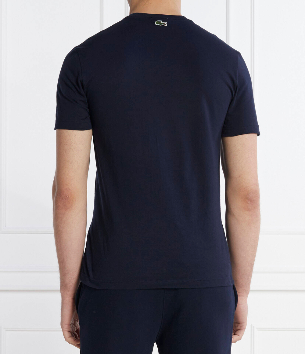 Футболка Lacoste - темно-синий(TH1147)