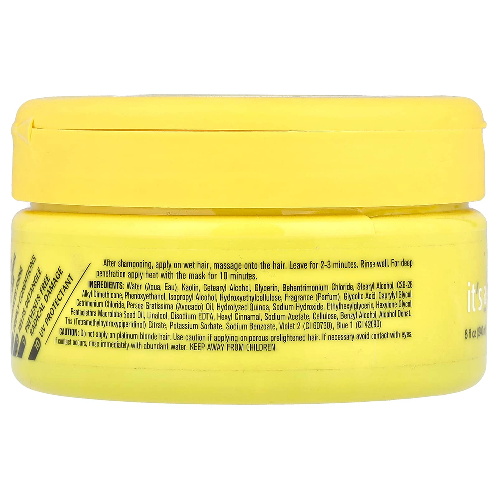 It's a 10, Маска для волос с глиной Miracle, для блондинок, 240 мл (8 жидк. унц.)