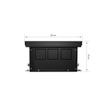 Конвектор внутрипольный Royal Thermo ATRIUM-110/200/1300-DG-U-AU