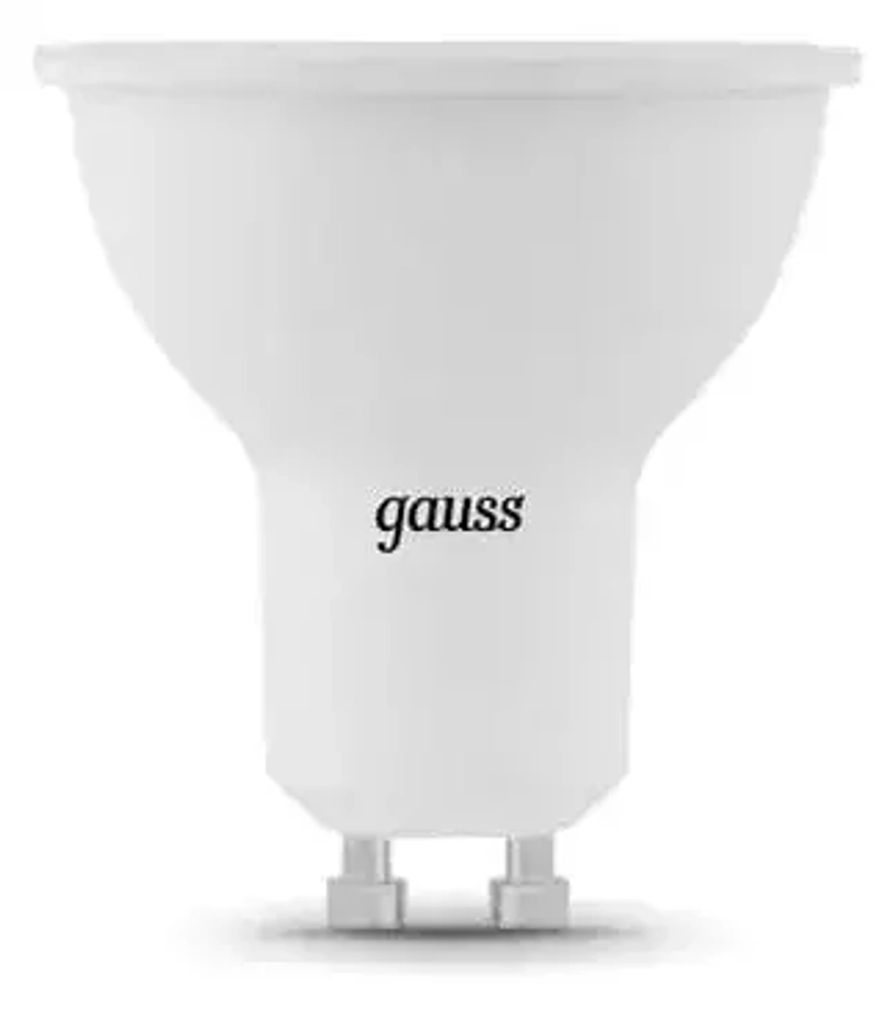 Лампа Gauss LED MR16 7W 600lm 3000K  GU10 101506107