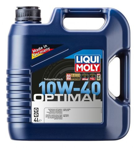 Моторное масло LIQUI MOLY Optimal 10w40 4л