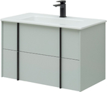 Тумба с раковиной Allen Brau Reality 1.32005.PWM 80 рapyrus white matt