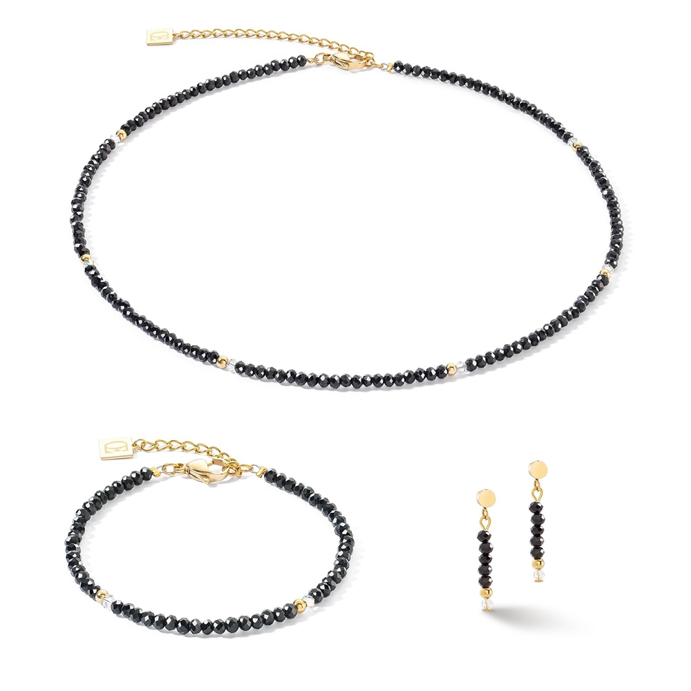 Серьги Coeur de Lion Black 2033/21-1300