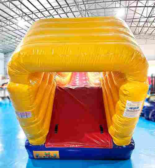 Надувная прямая водная горка для вышки (опоры) «Головокружительный спуск 2» 10х2х7