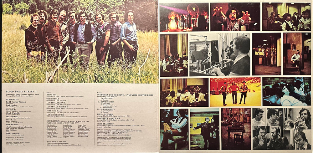 Blood, Sweat & Tears - Blood, Sweat & Tears 3 (Англия 1970г.)