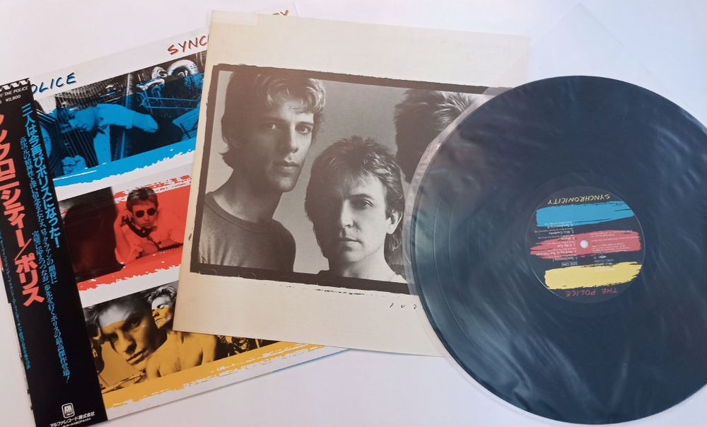 Винтажная виниловая пластинка LP The Police Synchronicity (Japan 1983)