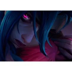 Постер Jinx hugs - Arcane