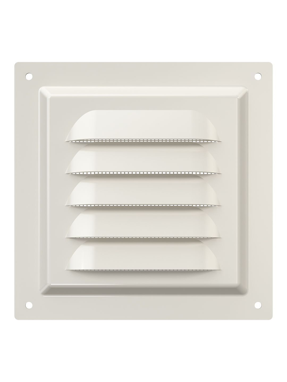 Решетка вентиляционная МЭ сетка 125х125 окраш.сталь Ivory ERA
