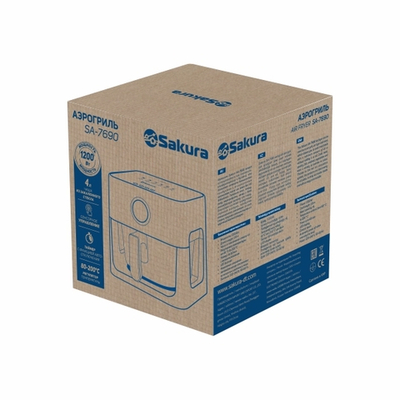 Аэрогриль 4л таймер 60минут, SA-7690