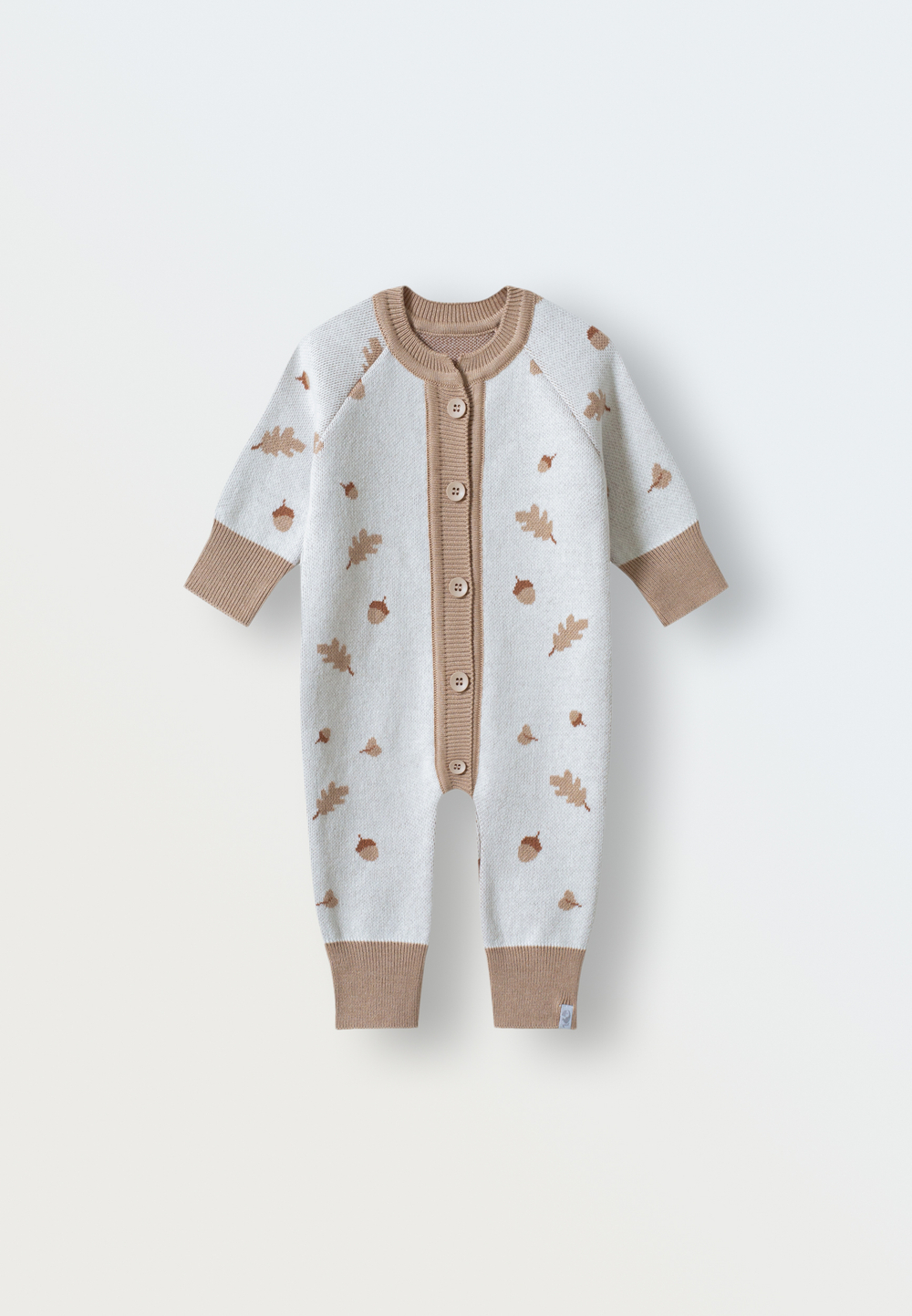 Комбинезон вязаный желуди