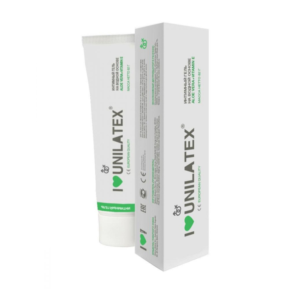 Лубрикант Unilatex Gel Алое вера+Е 82гр