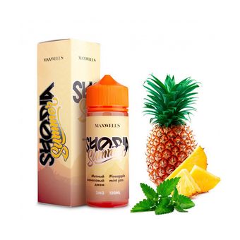Жидкость MAXWELLS 0.3% 120 ml Shoria Summer - Мятный ананасовый джем