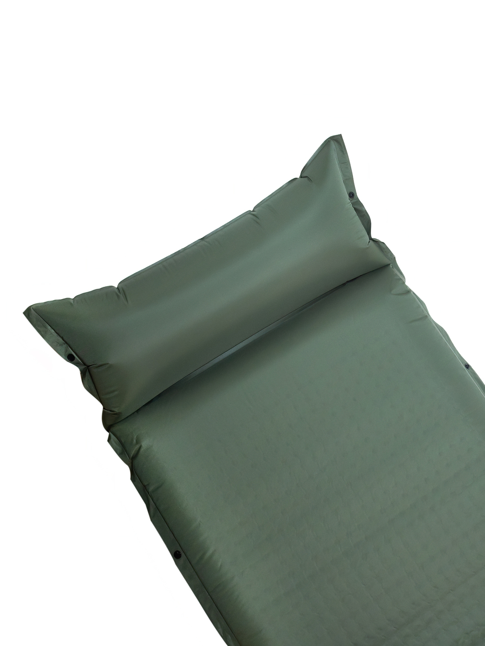 Коврик надувной односпальный Naturehike D04, с чехлом и подушкой, хаки (CNK2450WS020)