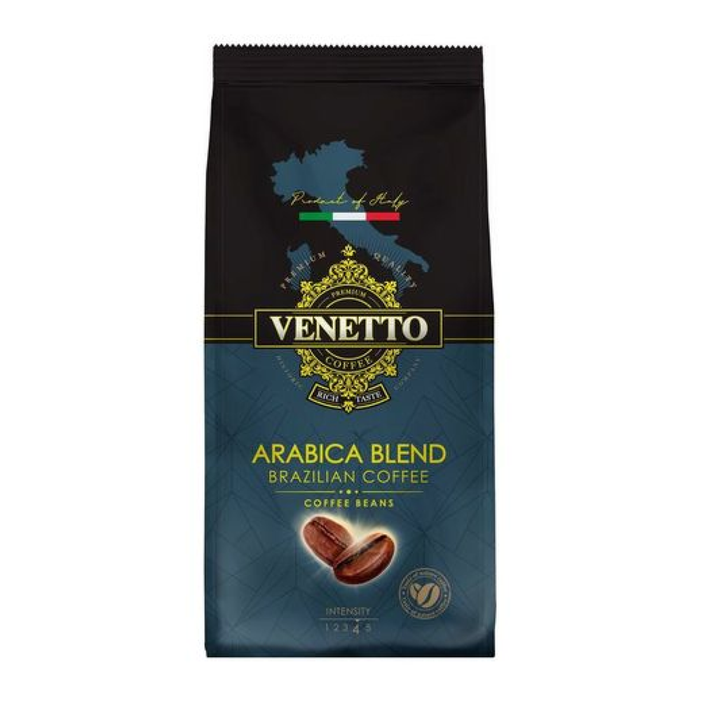 Кофе в зернах Venetto 100% Arabica Brazilian Coffee, 1 кг