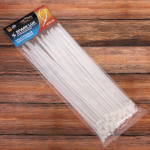 Хомут-стяжка пластиковый 4*250мм 100шт белый