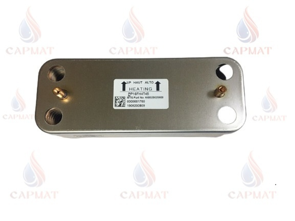 Теплообменник вторичный ГВС (16 пластин) Ariston BS II 24 FF