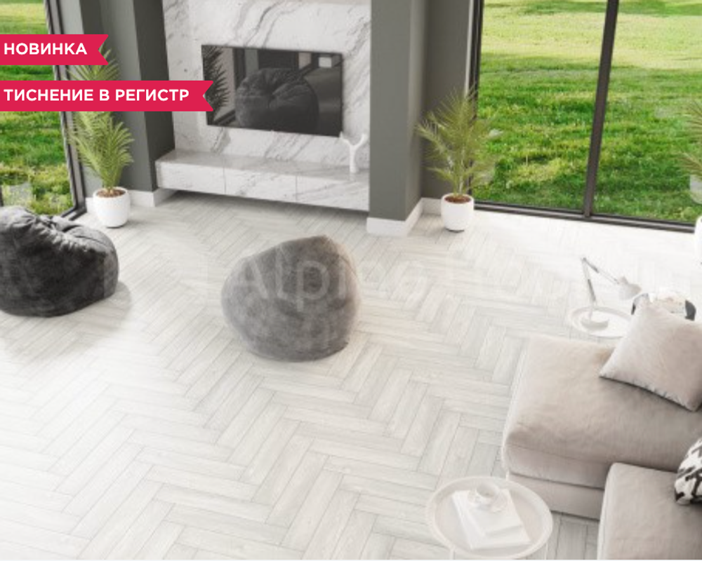 Каменно-полимерная плитка PARQUET LIGHT ECO 13-4