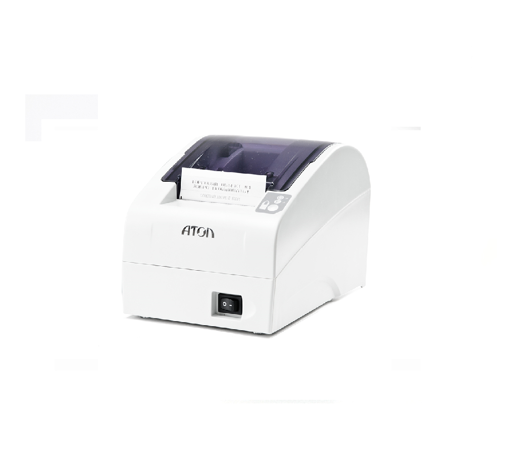 АТОЛ FPrint-22ПТК RS+USB+Enthernet (Черный/Белый) без ФН/ЕНВД Белый