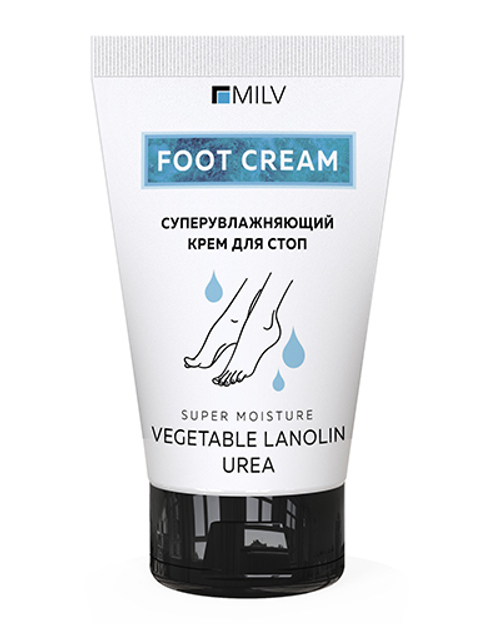MILV Суперувлажняющий крем для стоп, 150 мл