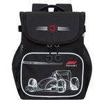 Ранец GRIZZLY эргономичная спинка, светящийся, для мальчиков, "RACING CAR", 35х26х16 см, RAl-295-2/1