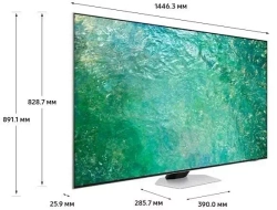 Телевизор ЖК 65" Samsung QE65QN85CAUXRU Neo QLED 4K, Smart TV,Wi-Fi ECLIPSE/FROST SILVER 2023