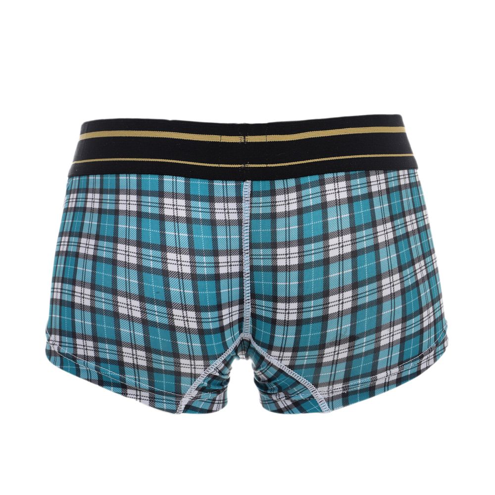 Мужские трусы хипсы бирюзовые набор 4 в1 TOOT TT52466