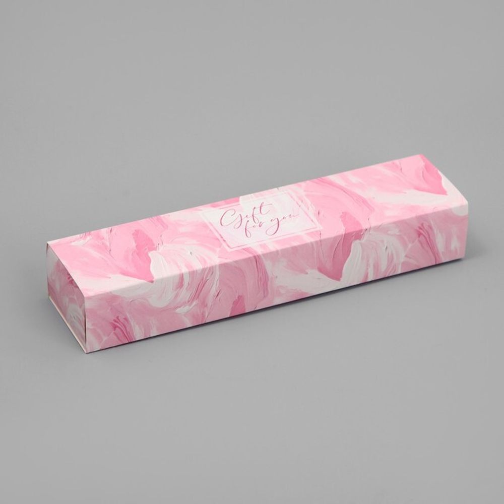 Коробка для конфет «Мазки», 5 х 21 х 3.3 см