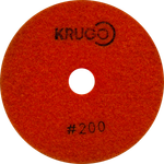 Круг алмазный гибкий шлифовальный (АГШК) KRUGO №200#, сухой 100mm, PPD040200