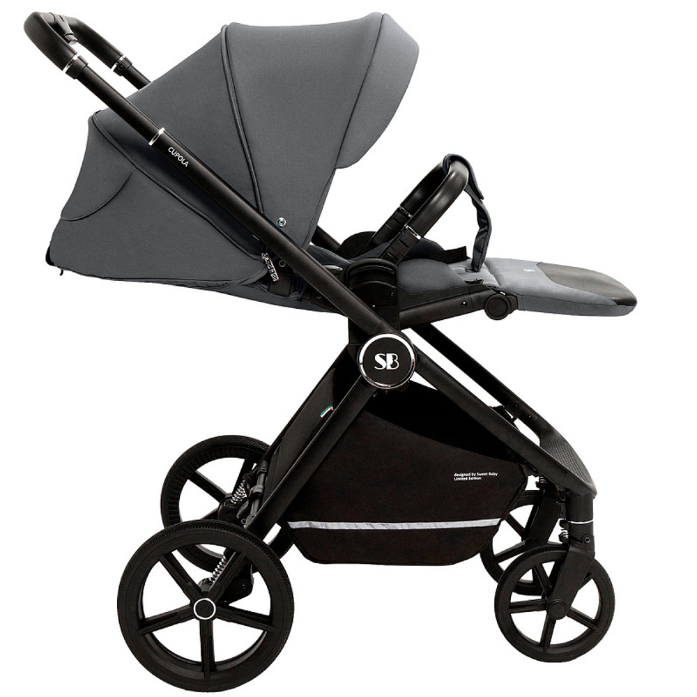 Детская коляска Sweet Baby Cupola New 3 в 1 Slate Grey