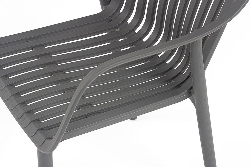 "Мохито" обеденная группа на 2 персоны, цвет темно-серый