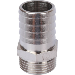 Штуцер НР никелированный 3/4"x25 STOUT