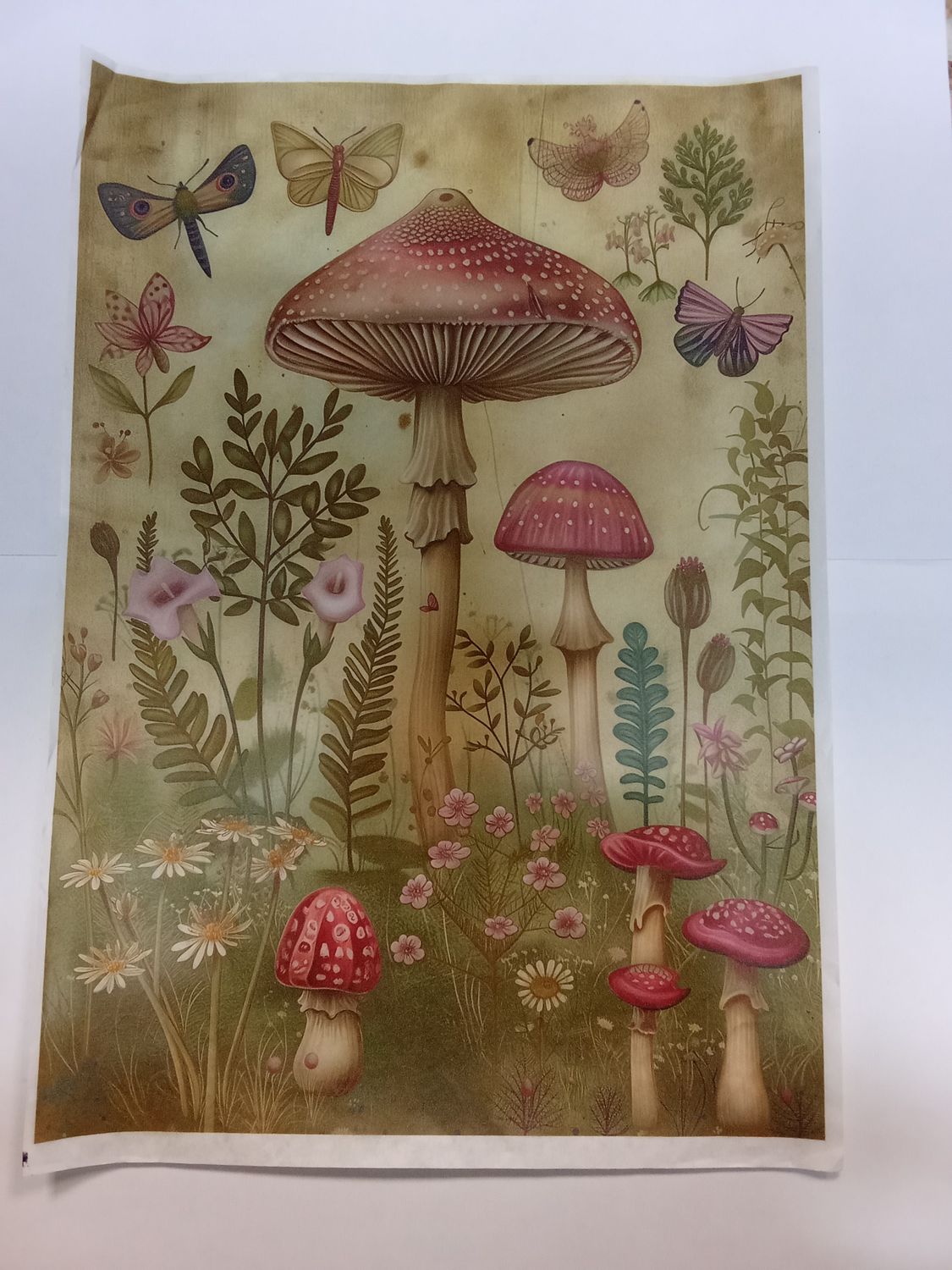 декупажная карта А4 