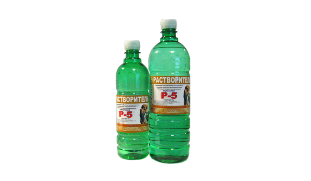 Растворитель акриловый  Р-5 (быстрый) Полихим 1л