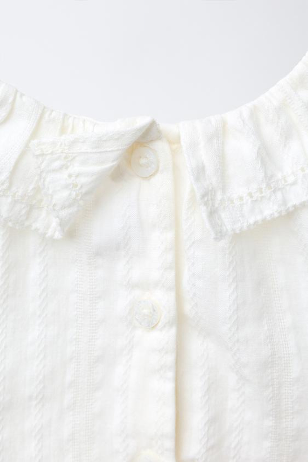 ZARA БОДИ С ТЕКСТУРОЙ В РУБЧИК, ЭКРЮ