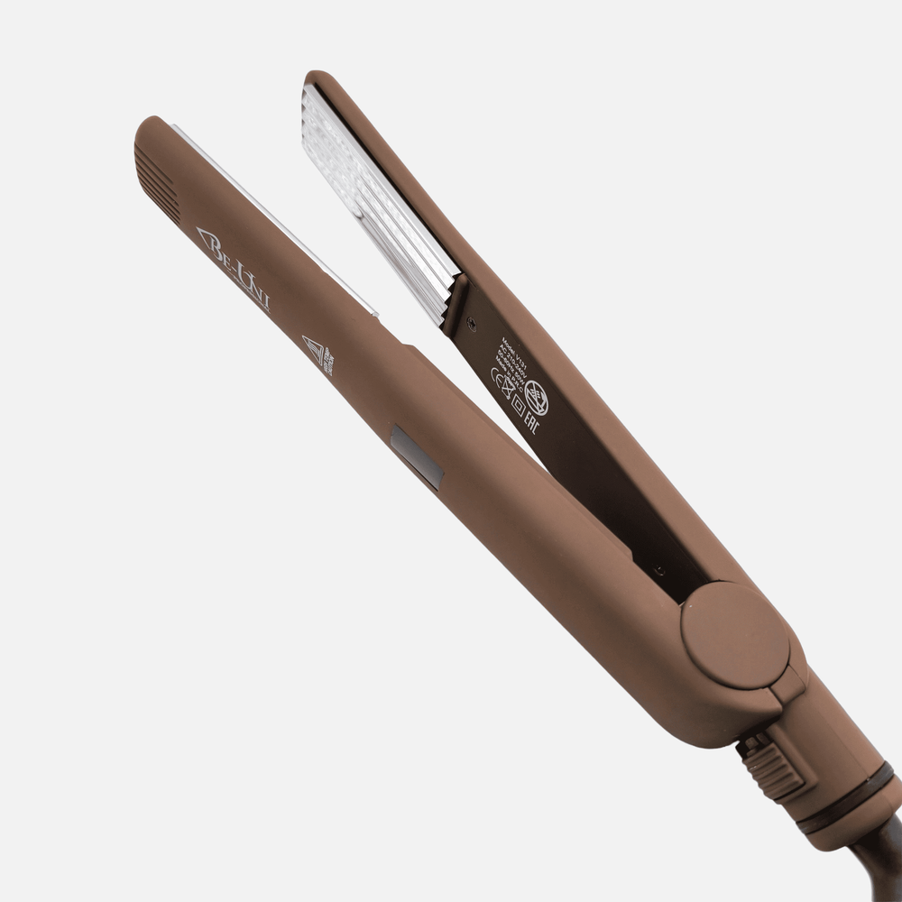 Щипцы-гофре BE-UNI V131 Brown 25 мм титановые 60-230°C