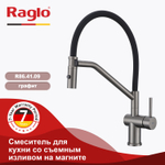 Смеситель для кухни со съемным изливом на магните RAGLO R86.41.09