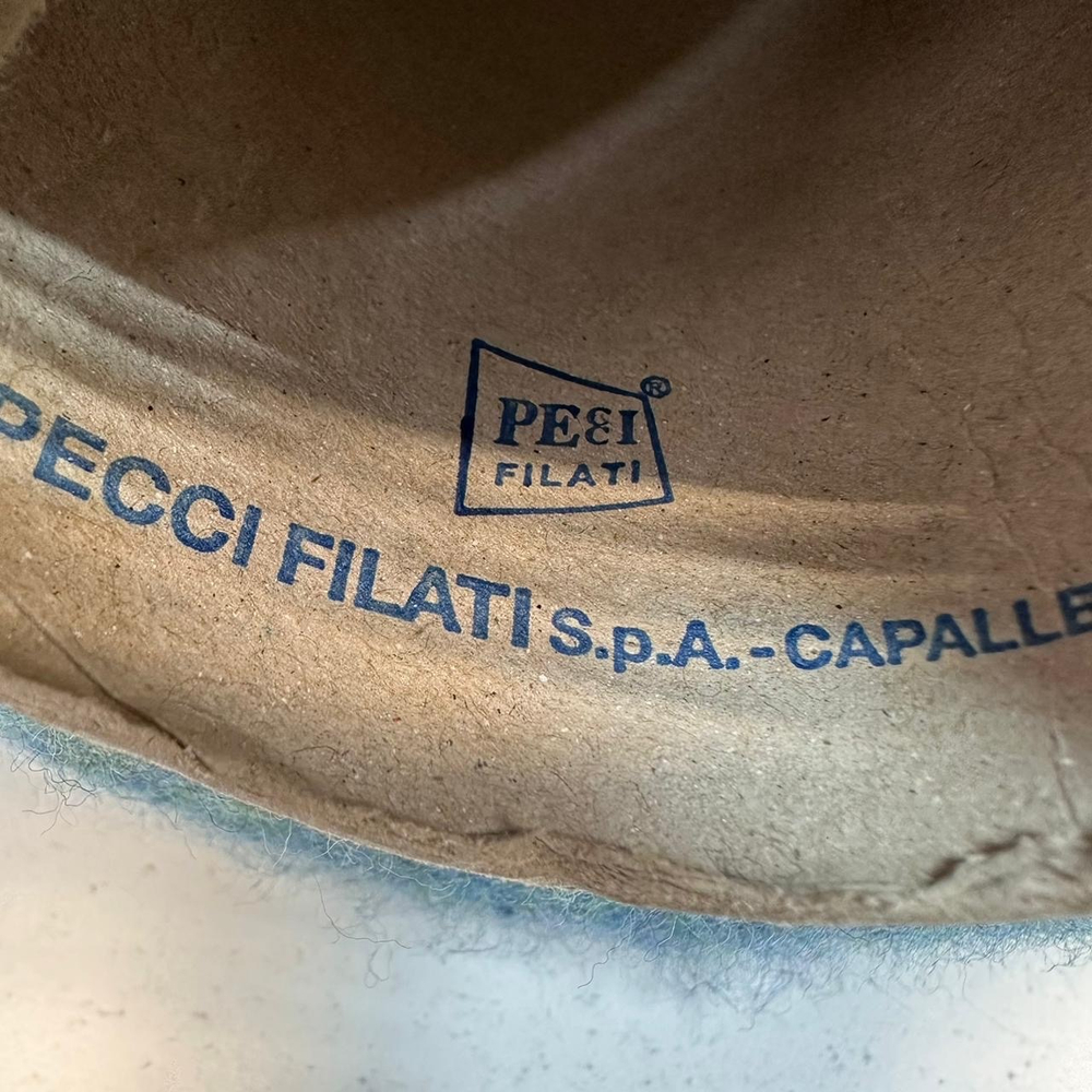 CHARLESTON - Pecci Filati, 85% меринос экстрафайн, 13% нейлон, 2% эластан; 450м/100гр, цвет: бирюзово-петролевый меланж