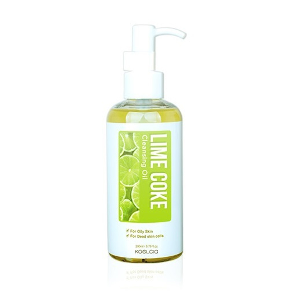 Масло гидрофильное с экстрактом лайма Koelcia Lime Coke Cleansing Oil 200мл