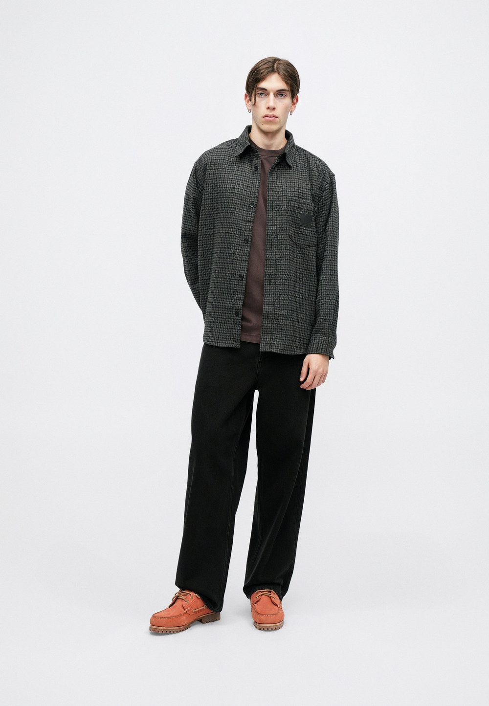 Carhartt WIP LEWIS - Рубашка - Серый