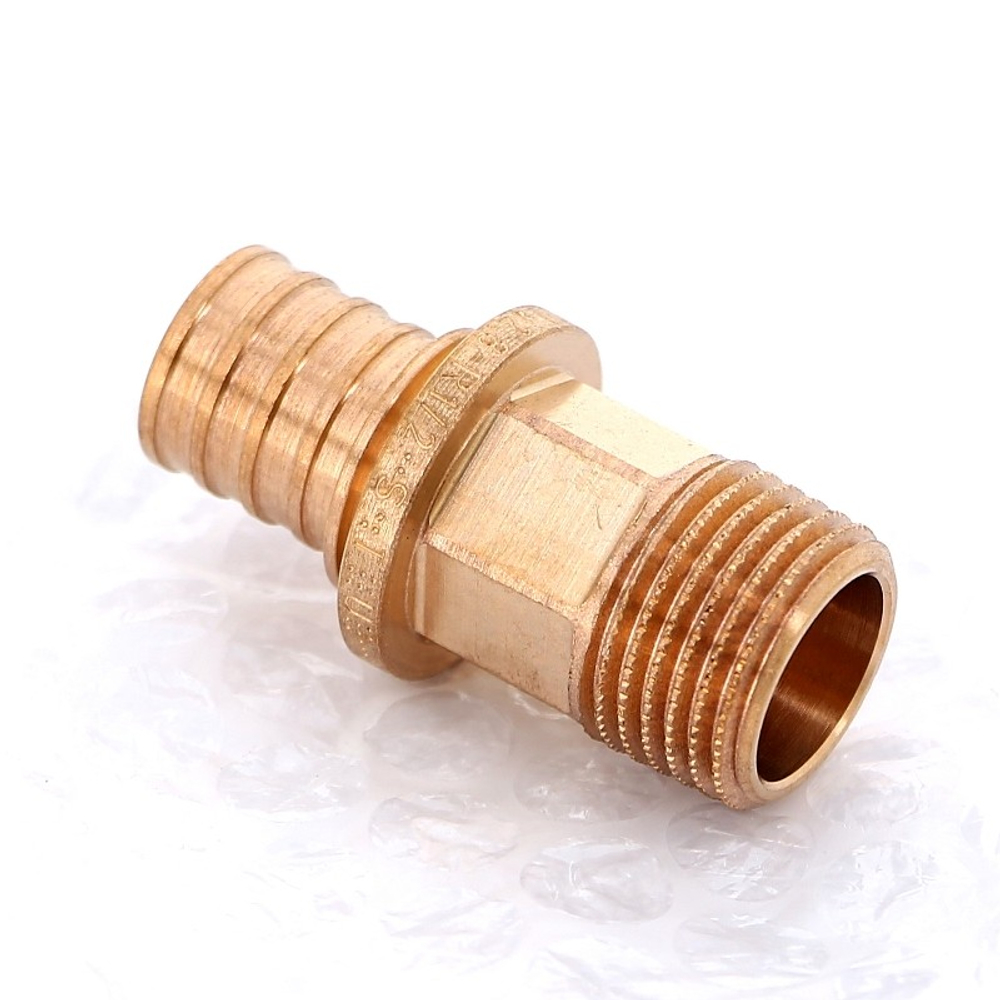 Муфта надвижная Н бронзовая Rehau (Рехау наружная ) 20х1/2' RХ