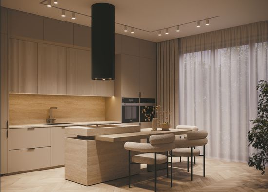 Трековый светильник Technical TR089-1-GU10-BB