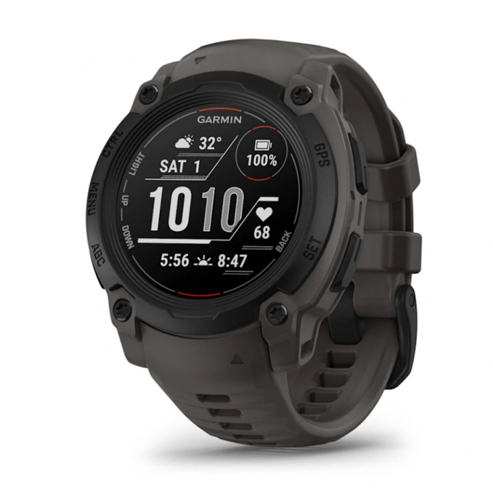 Умные часы Garmin Instinct E 40 mm Black with Charcoal Band