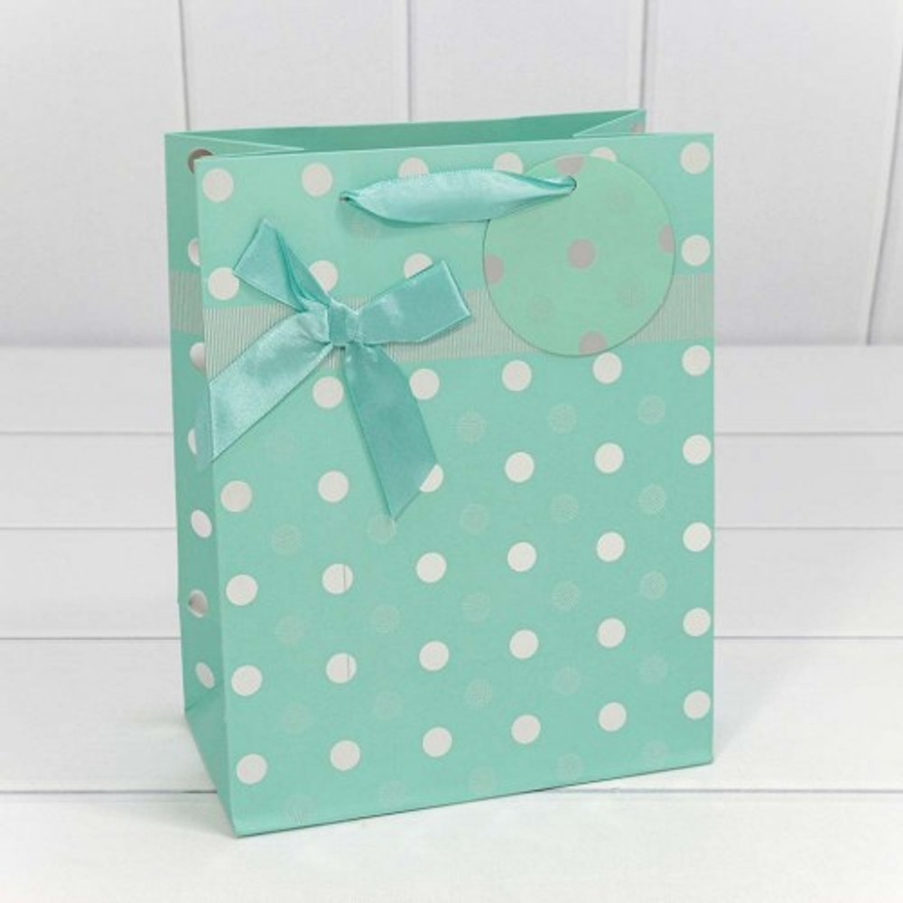 Пакет подарочный 18х23х10см "Леди" с тиснением (Микс)