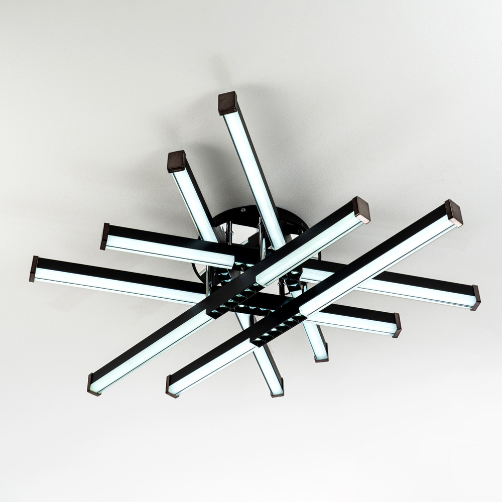 Потолочная светодиодная люстра Modelight MDL.9374.600CL BK