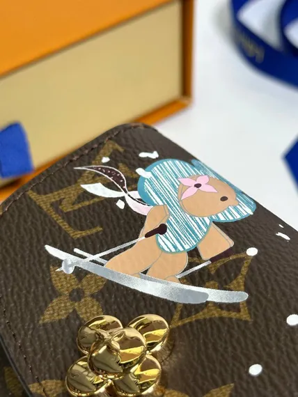 Кошелек для монет Louis Vuitton Rosalie, голубой