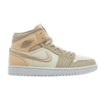 Кроссовки Jordan Air Jordan 1 Se "Canvas Khaki" (Женская размерная сетка)