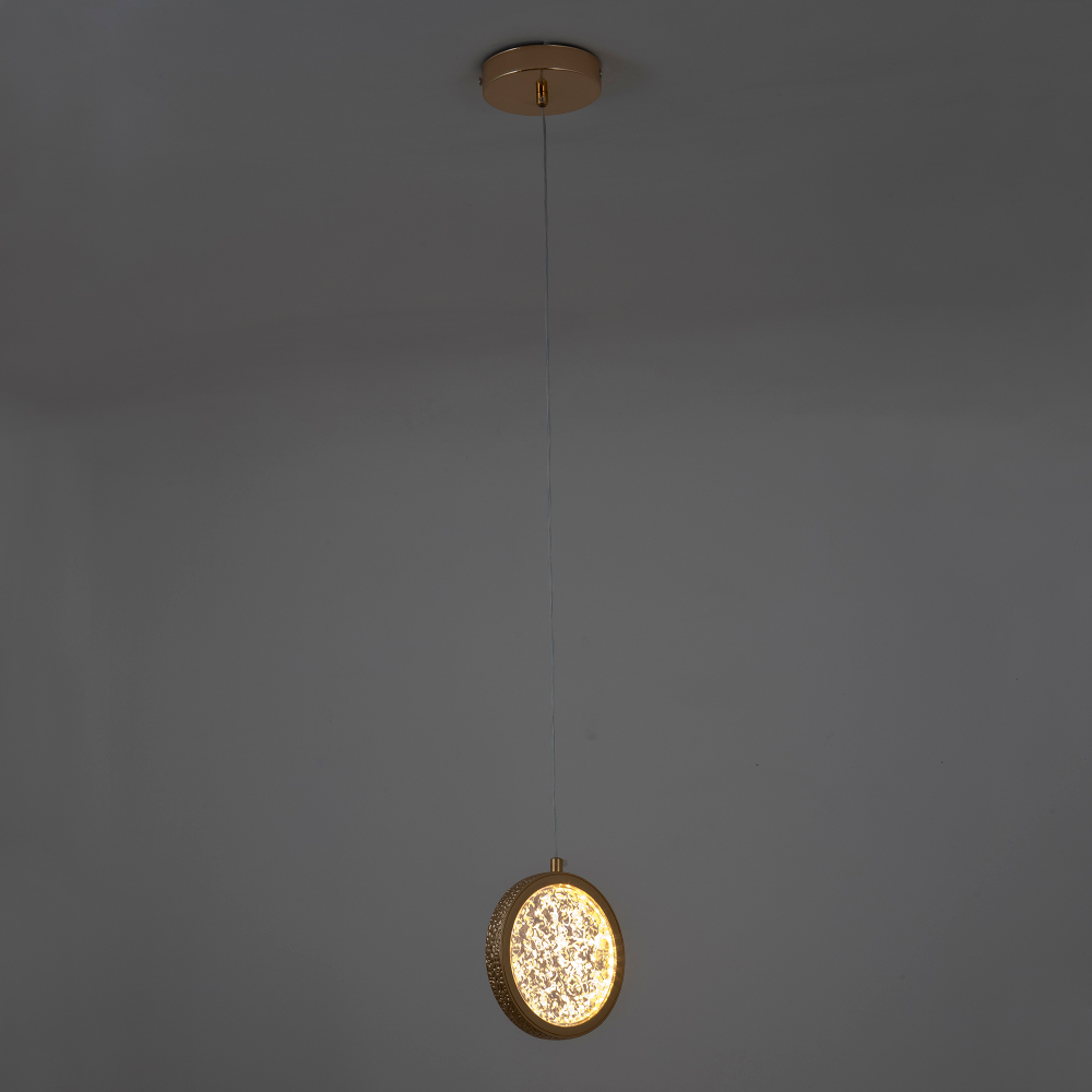 Подвесной светодиодный cветильник LED4U L7108-150 GD