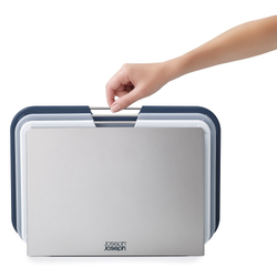 Набор из 3 разделочных досок Nest Regular серый Joseph Joseph