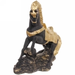 Статуэтка из гипса «Лошадь» 35*35см черный